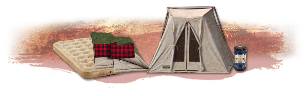 Couple Prepared Camping Package