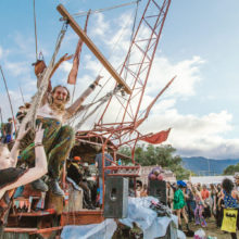 Woman on Swing at Lucidity